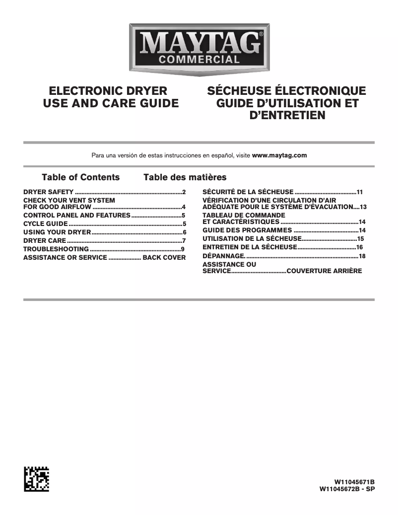 Image de la première page du manuel de l'appareil MEDP575GW