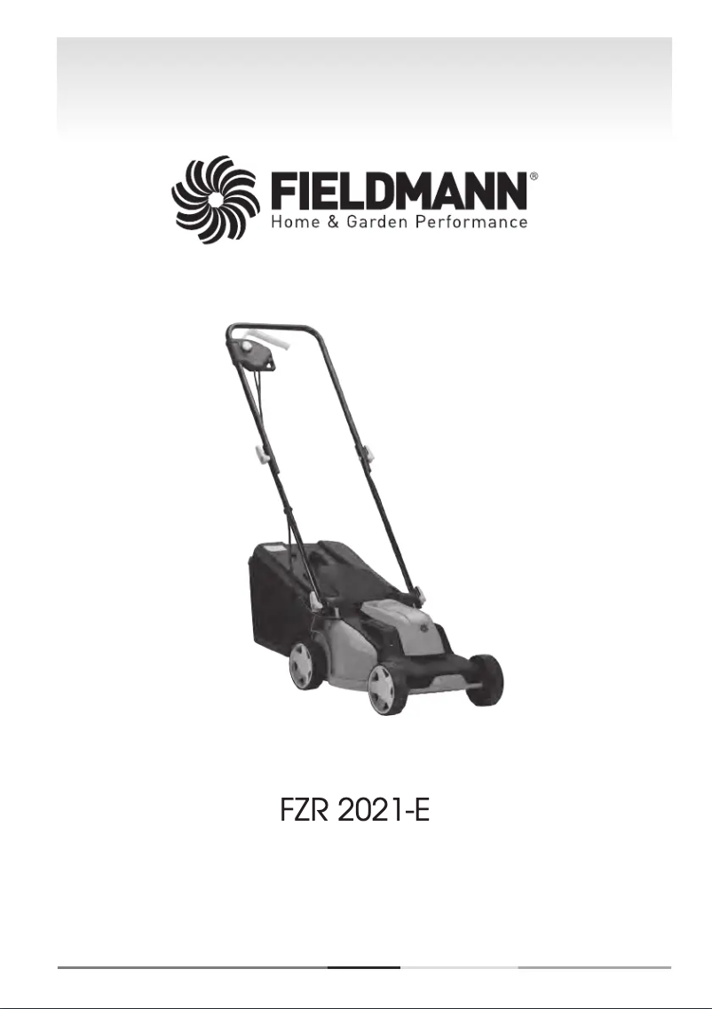 Page n°1 - Manuel utilisateur Fieldmann FZR 2021-E