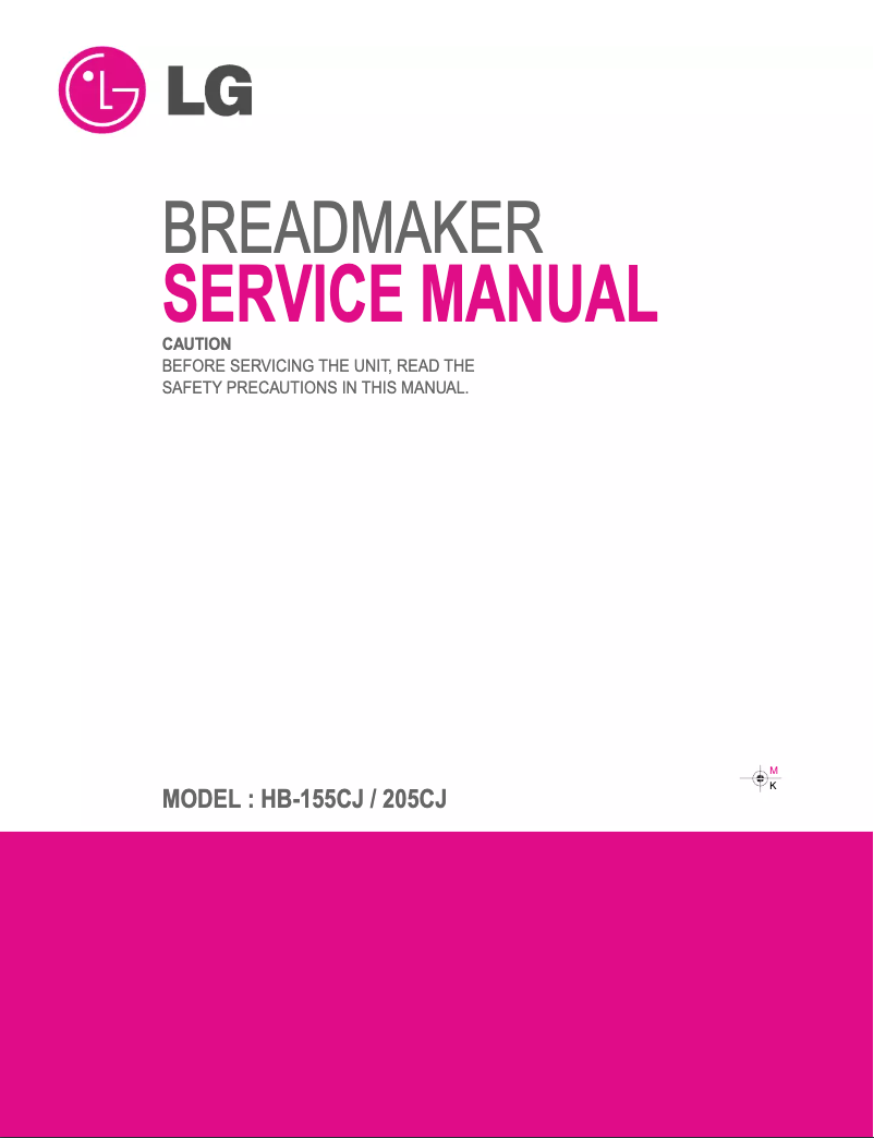 Page n°1 - Manuel utilisateur LG HB-205CJ