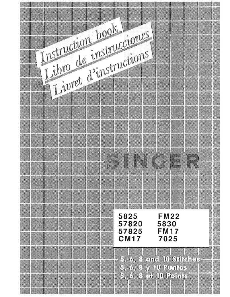 Page 1 de la notice Manuel utilisateur Singer FM22