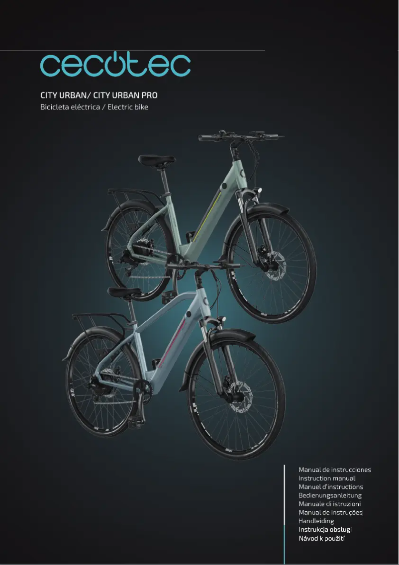 Page 1 de la notice Manuel utilisateur Cecotec City Urban Pro