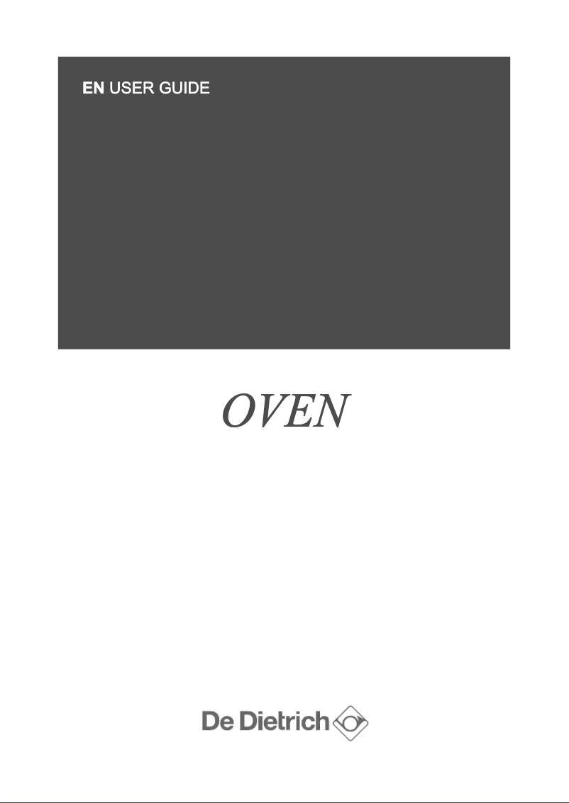 Page 1 de la notice Manuel utilisateur De Dietrich DKE7335A