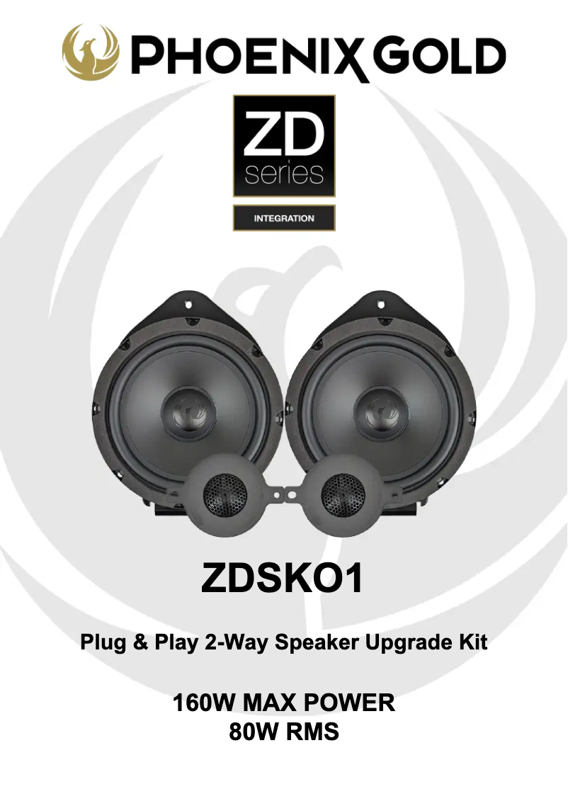 Page n°1 - Manuel utilisateur Phoenix Gold ZDSKO1