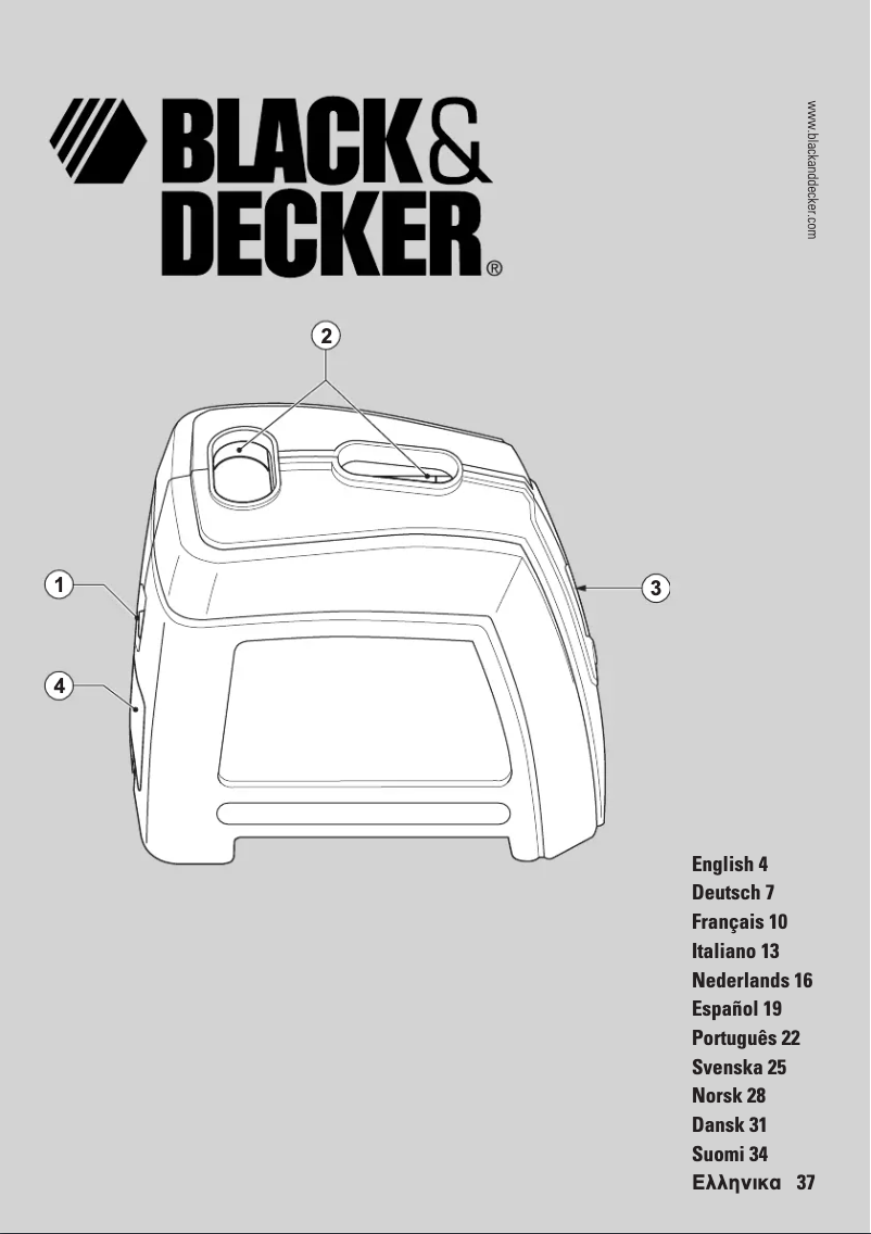 Page 1 de la notice Manuel utilisateur Black & Decker BDL120