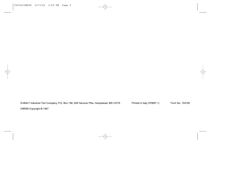 Página 1 del manual Manual de usuario DeWalt D25211K