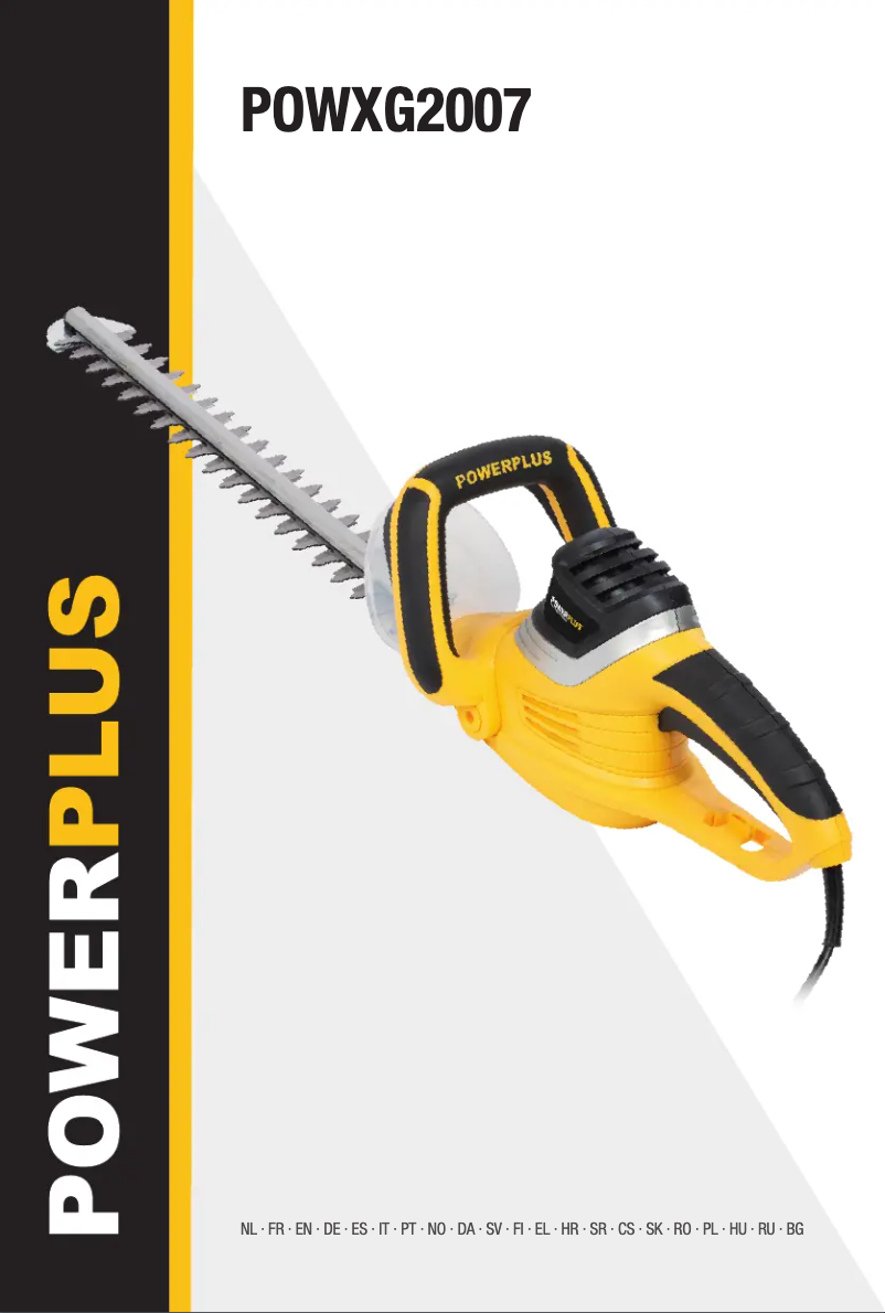 Page 1 de la notice Manuel utilisateur PowerPlus POWXG2007