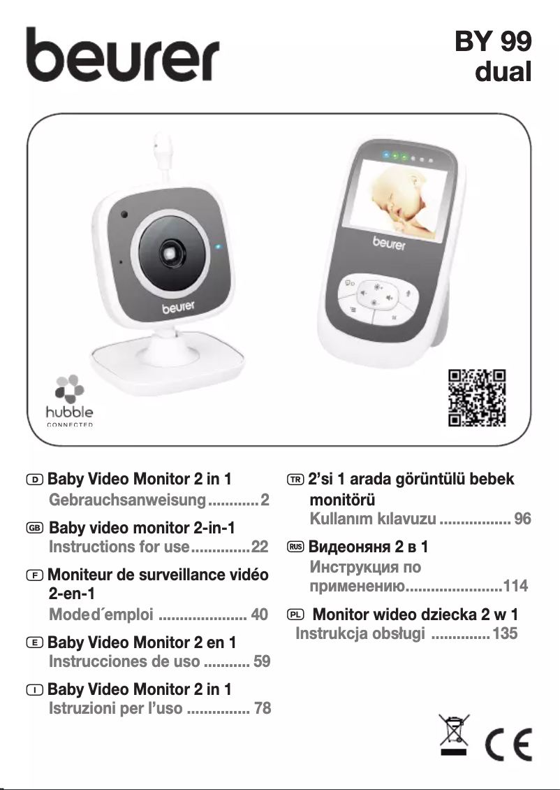 Image de la première page du manuel de l'appareil BY 99 Dual