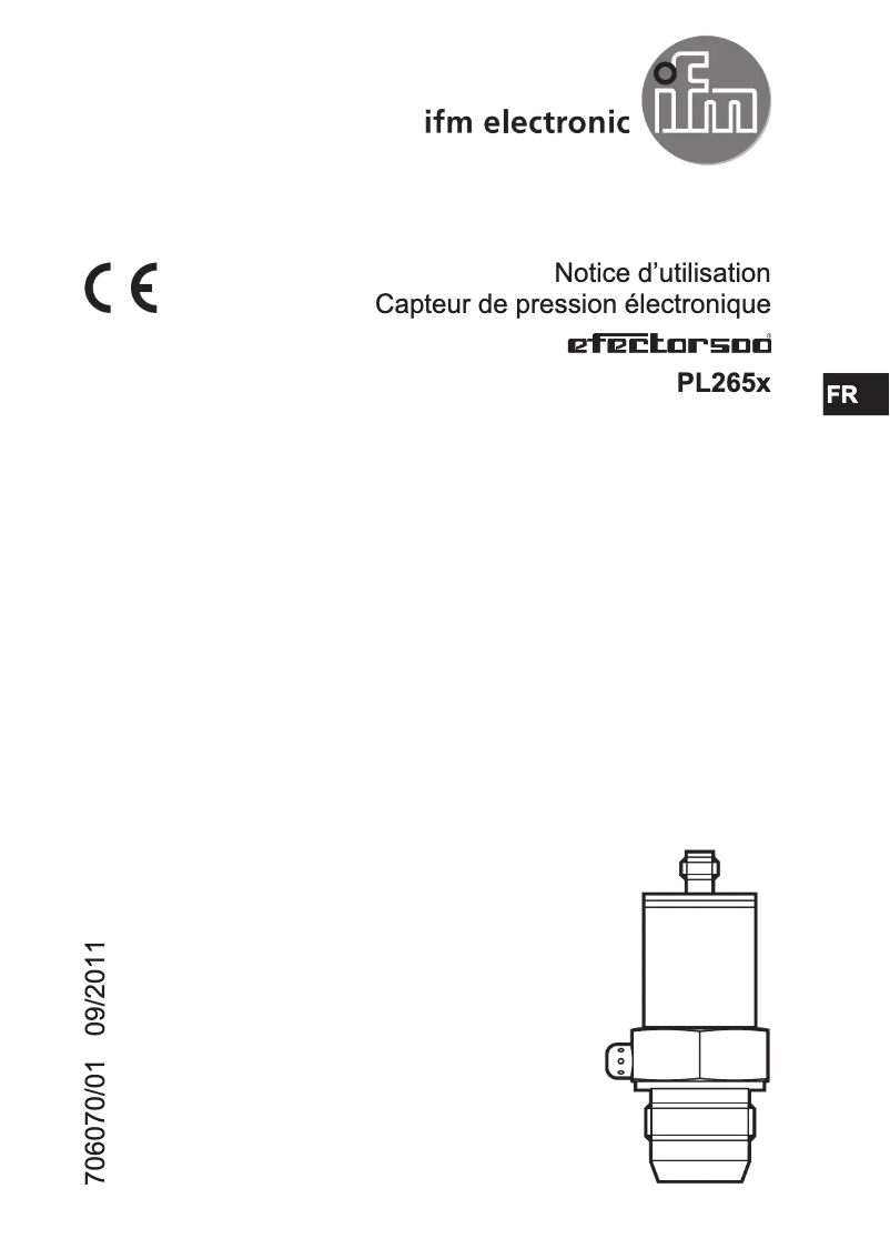 Image de la première page du manuel de l'appareil PL2652