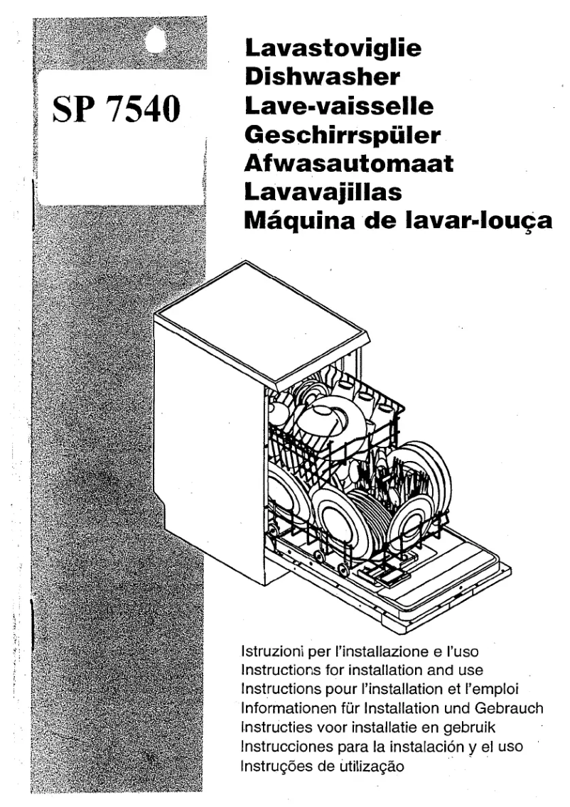 Page 1 de la notice Manuel utilisateur Oranier SP 7540