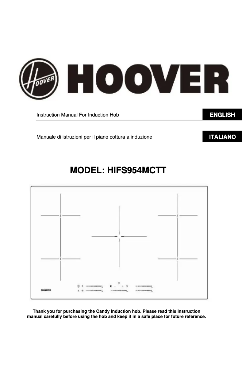 Page n°1 - Manuel utilisateur Hoover HIFS954MCTT