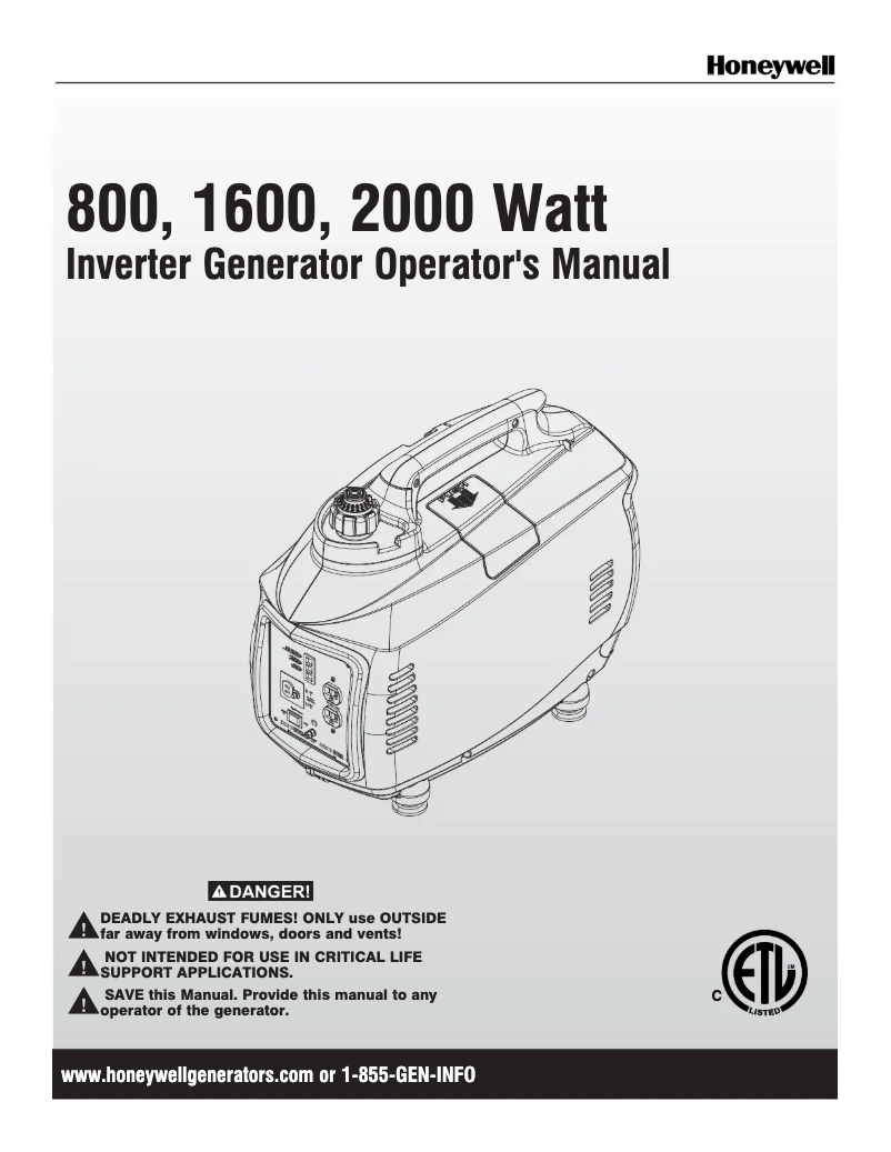 Page n°1 - Manuel complet du produit Honeywell 6066