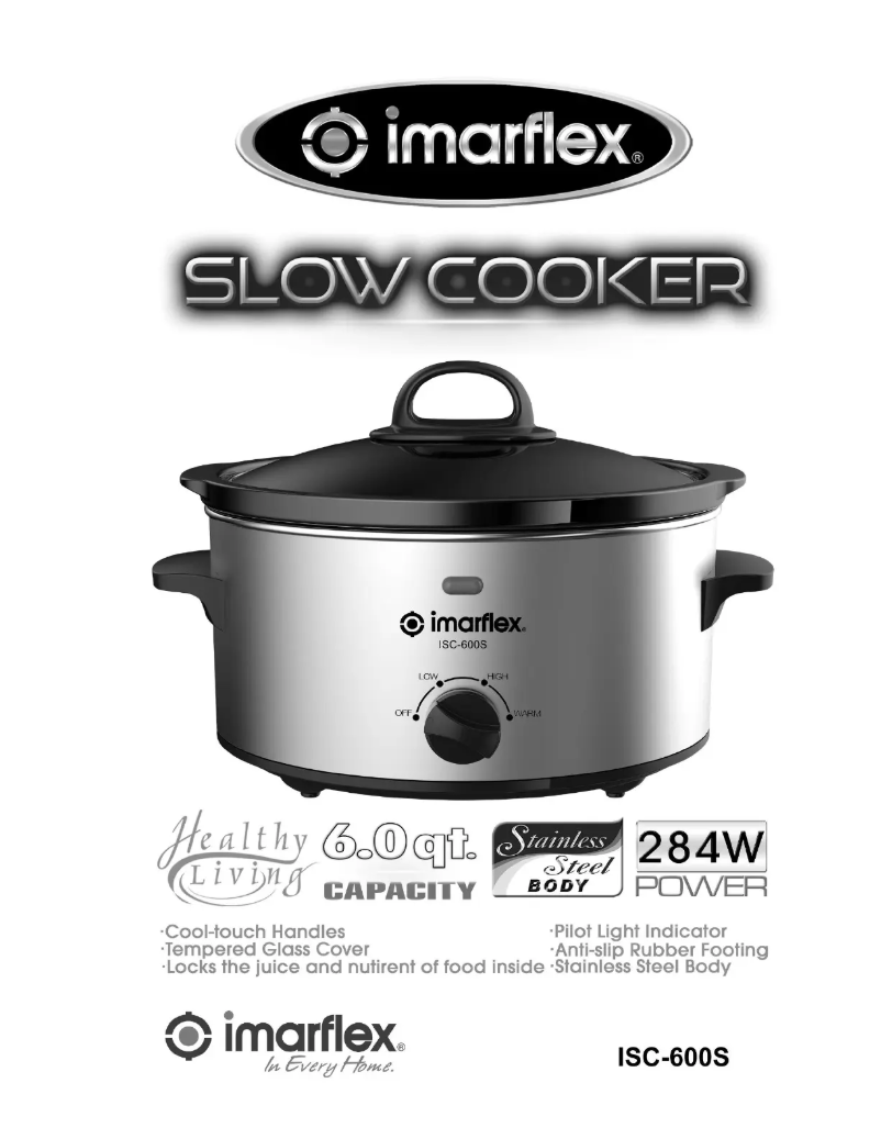 Page 1 de la notice Manuel utilisateur Imarflex ISC-600S