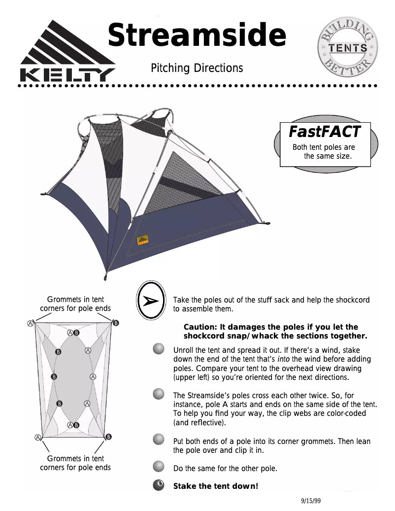 Imagen de la primera página del manual del dispositivo Streamside 2