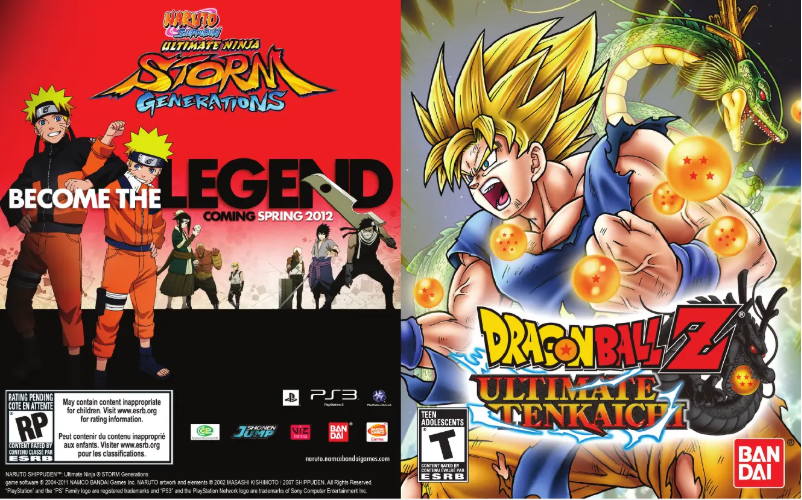 Page 1 de la notice Manuel utilisateur Sony Dragon Ball Z - Ultimate Tenkaichi (PS3)