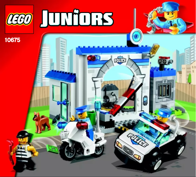 Page 1 de la notice Manuel utilisateur Lego Police – The Big Escape