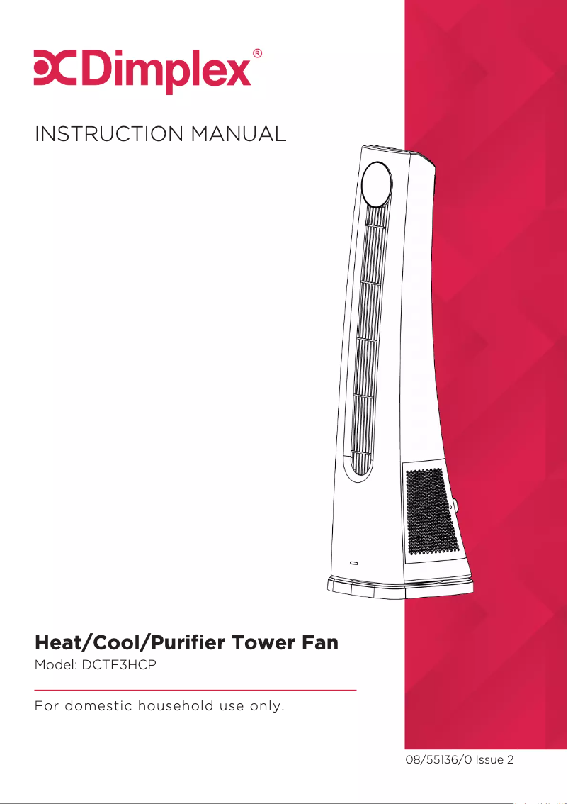 Image de la première page du manuel de l'appareil DCTF3HCP