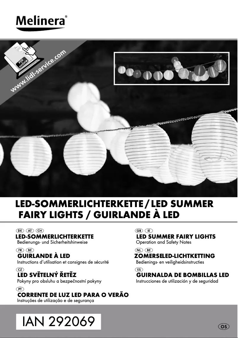 Image de la première page du manuel de l'appareil IAN 273579