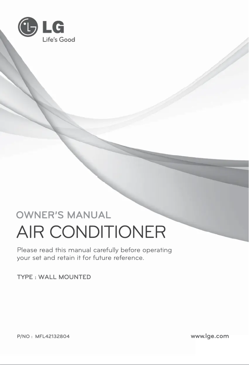 Page n°1 - Manuel utilisateur LG GSNC126E0M0