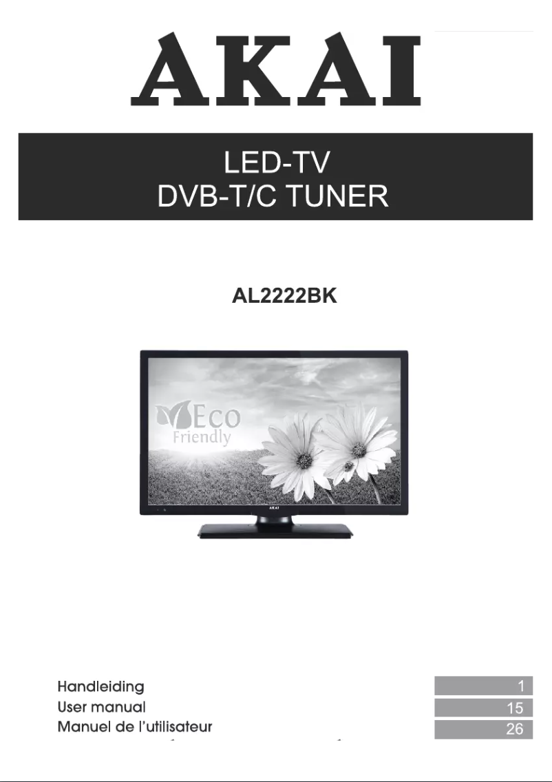 Image de la première page du manuel de l'appareil AL2222BK