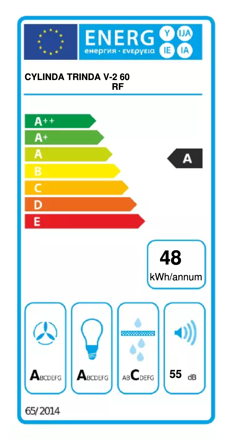 Imagen de la primera página del manual del dispositivo TRINDA V-2 60 RF