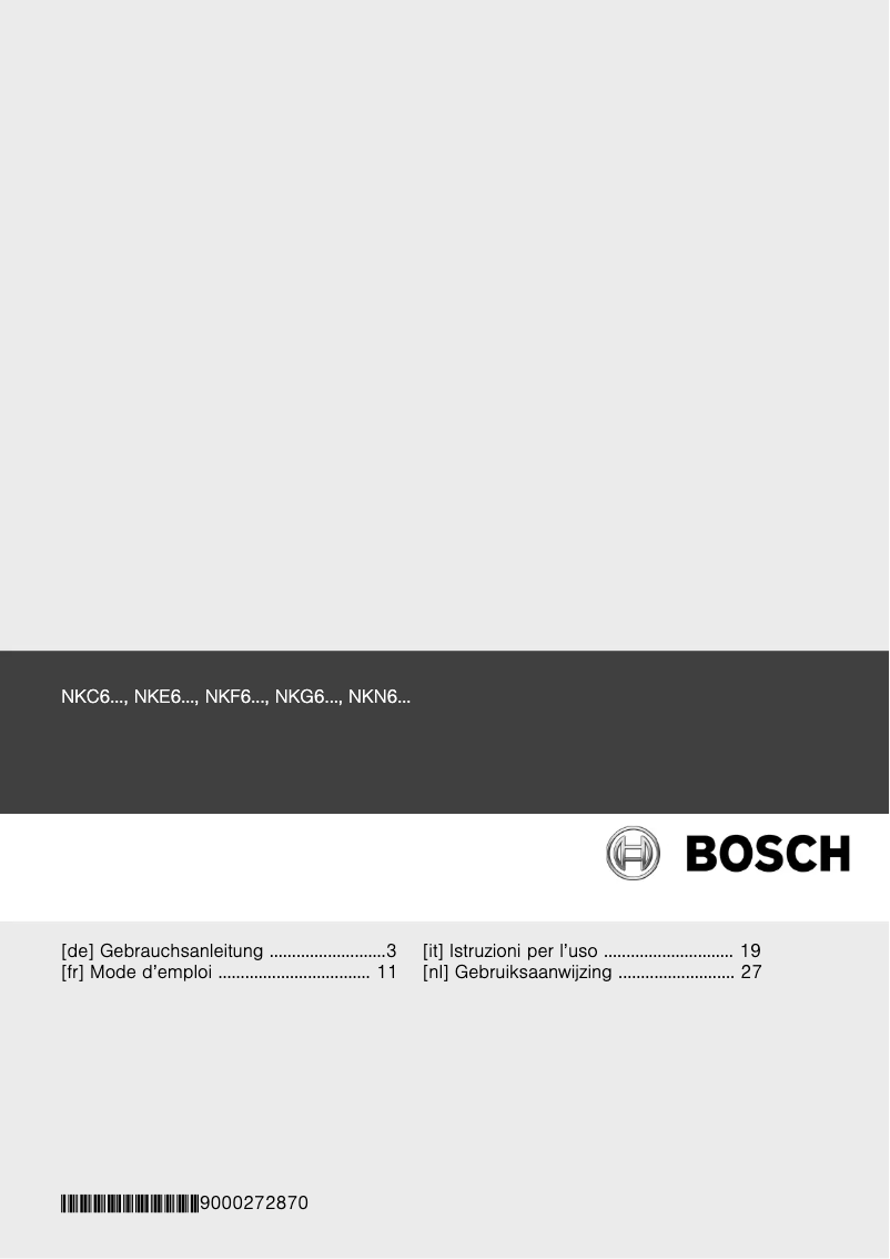 Image de la première page du manuel de l'appareil NKF645p14