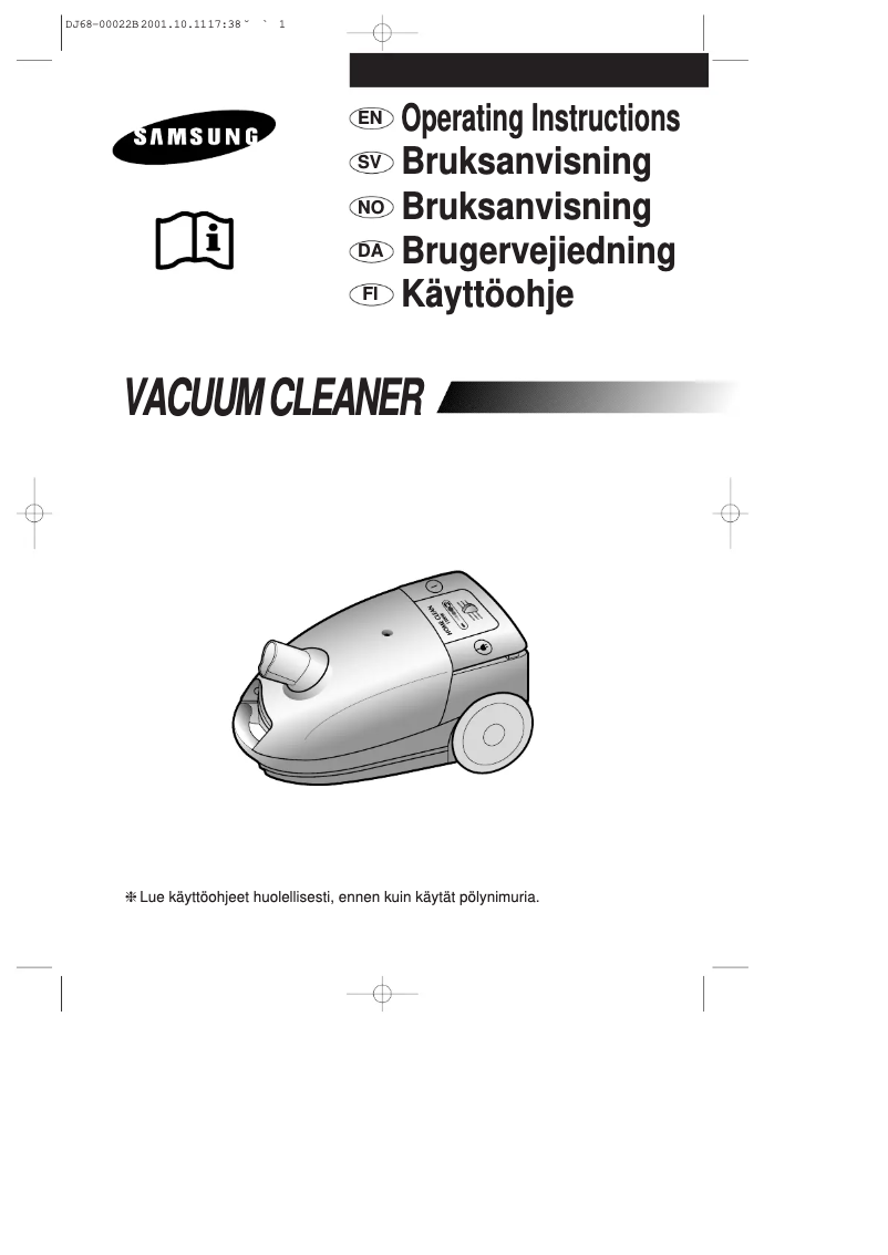 Page 1 de la notice Manuel utilisateur Samsung RC-5511