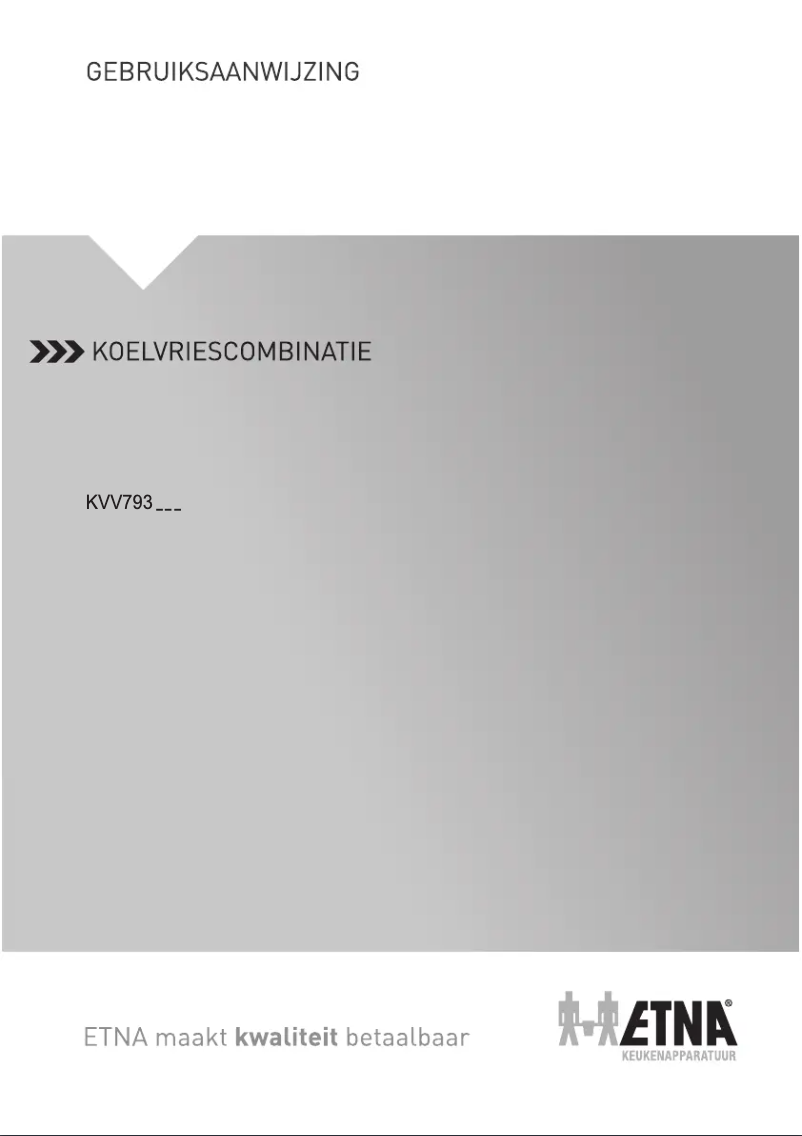 Page 1 de la notice Manuel utilisateur Etna KVV793BEI