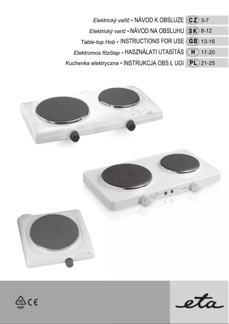 Image de la première page du manuel de l'appareil 3109 90050