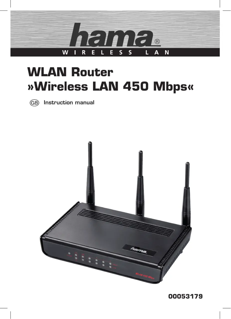 Image de la première page du manuel de l'appareil 00053179