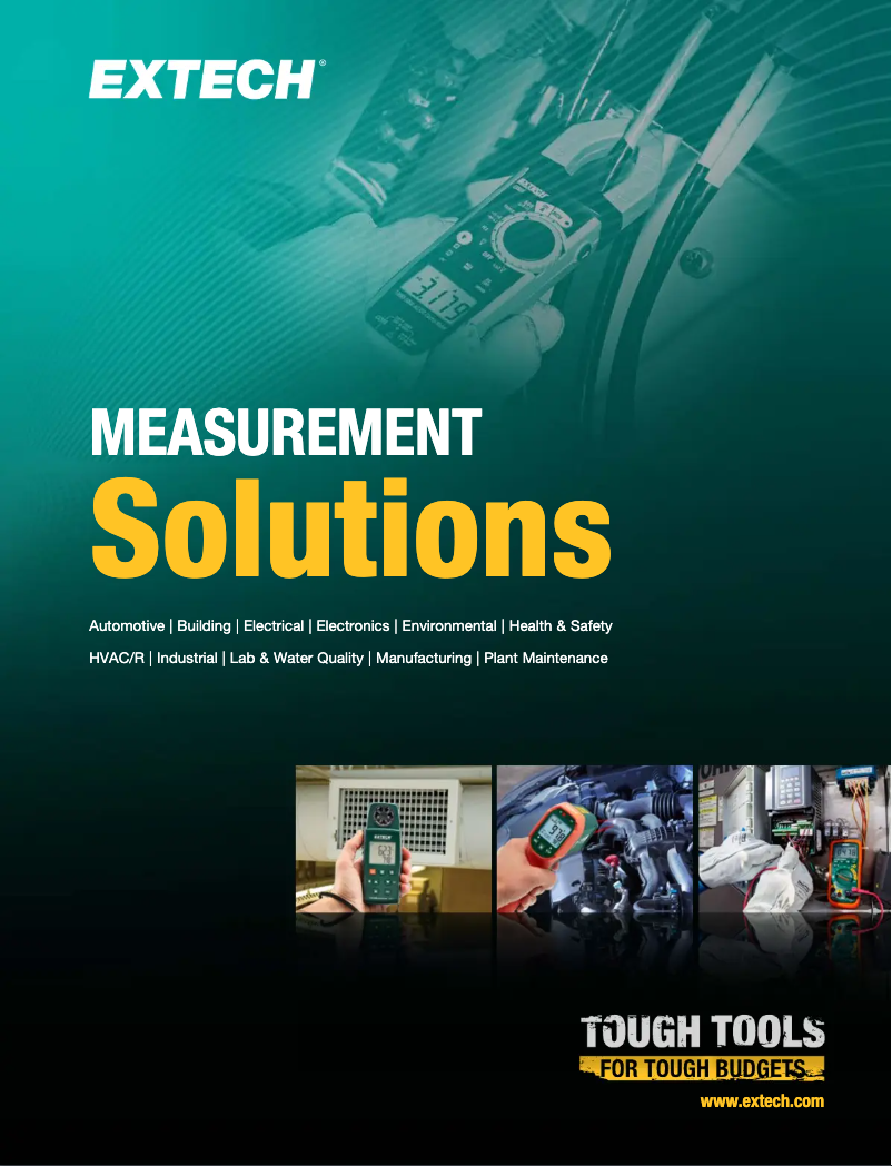 Page n°1 - Brochure Extech PRC20