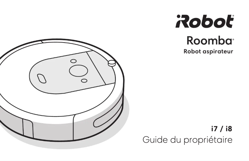 Page 1 de la notice Manuel utilisateur iRobot Roomba i8