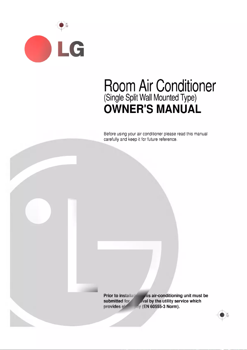 Page 1 de la notice Manuel utilisateur LG LS-E0960CL