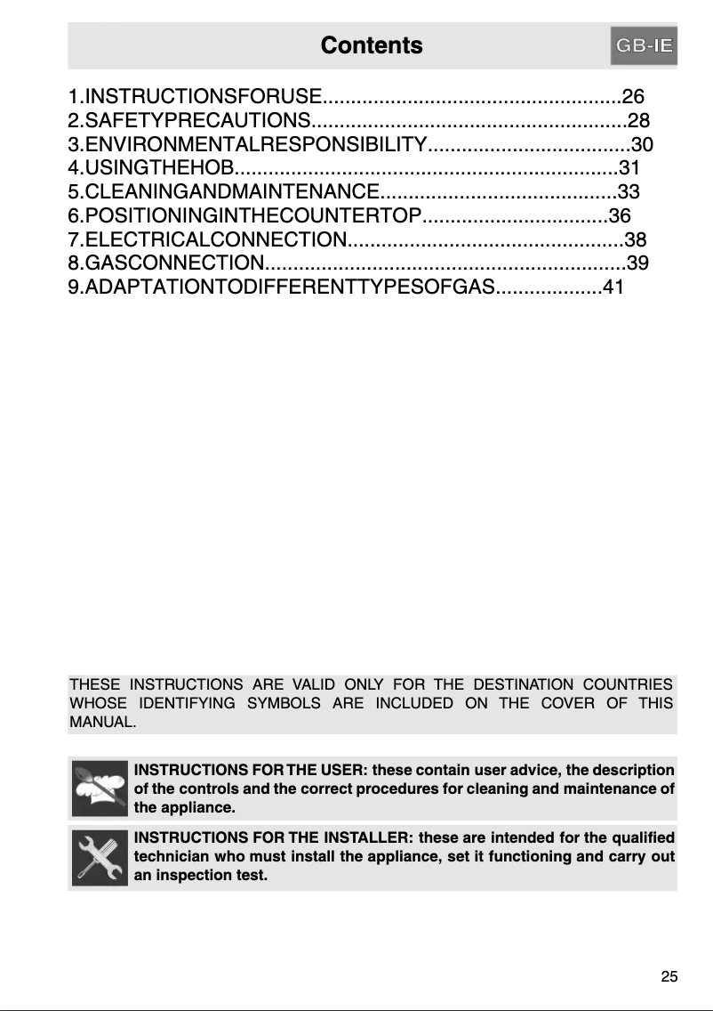 Imagen de la primera página del manual del dispositivo SR975BGH