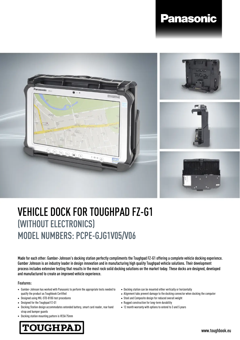 Image de la première page du manuel de l'appareil PCPE-GJG1V06