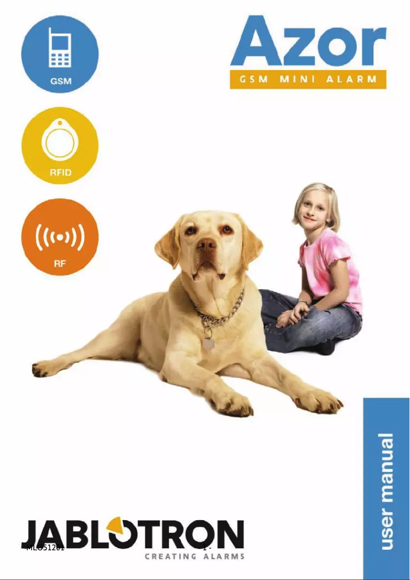 Page 1 de la notice Manuel utilisateur Joblotron AZK PLUS-EX