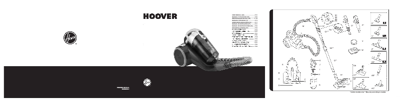 Page n°1 - Manuel utilisateur Hoover RC69PET 011