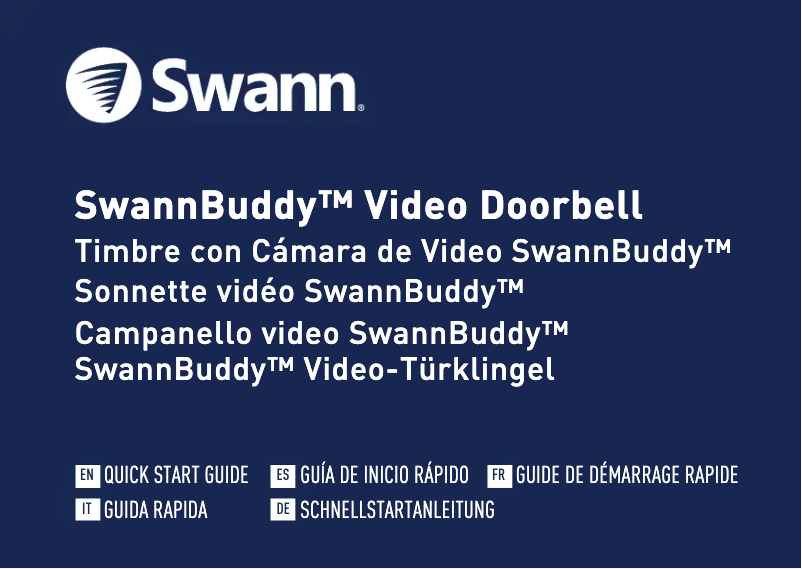 Page 1 de la notice Manuel utilisateur Swann SwannBuddy
