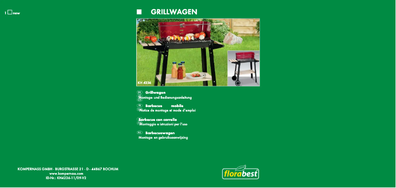 Image de la première page du manuel de l'appareil KH4236