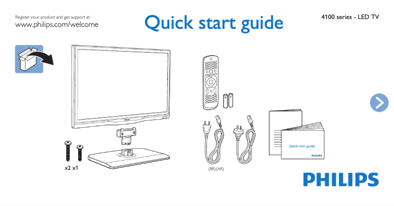 First page image of the manual for 24PHG4109