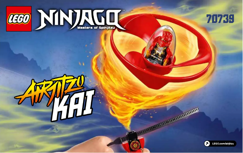 Page 1 of the manual User Manual Lego Ninjago 70739