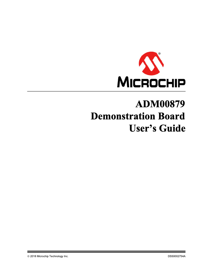 Page 1 de la notice Manuel utilisateur Microchip EMC2302