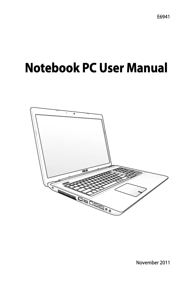 Page n°1 - Manuel utilisateur Asus K95VB