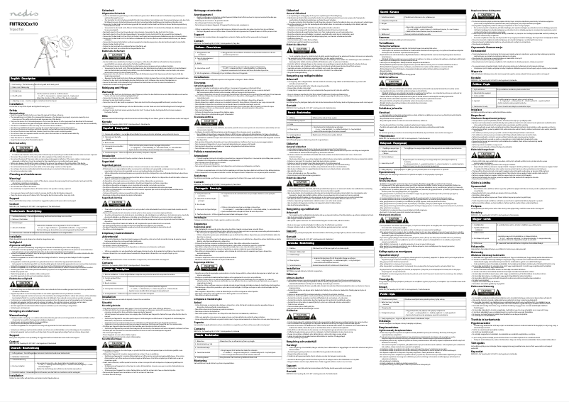 Image de la première page du manuel de l'appareil FNTR20CMT10