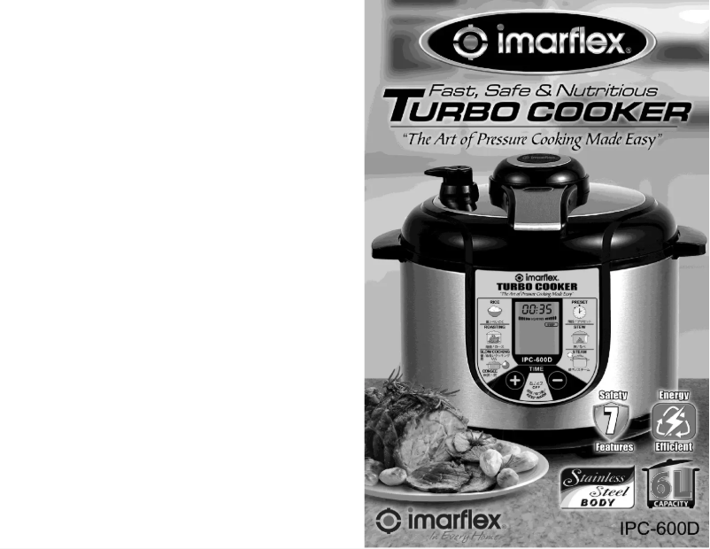 Page n°1 - Manuel utilisateur Imarflex IPC-600D