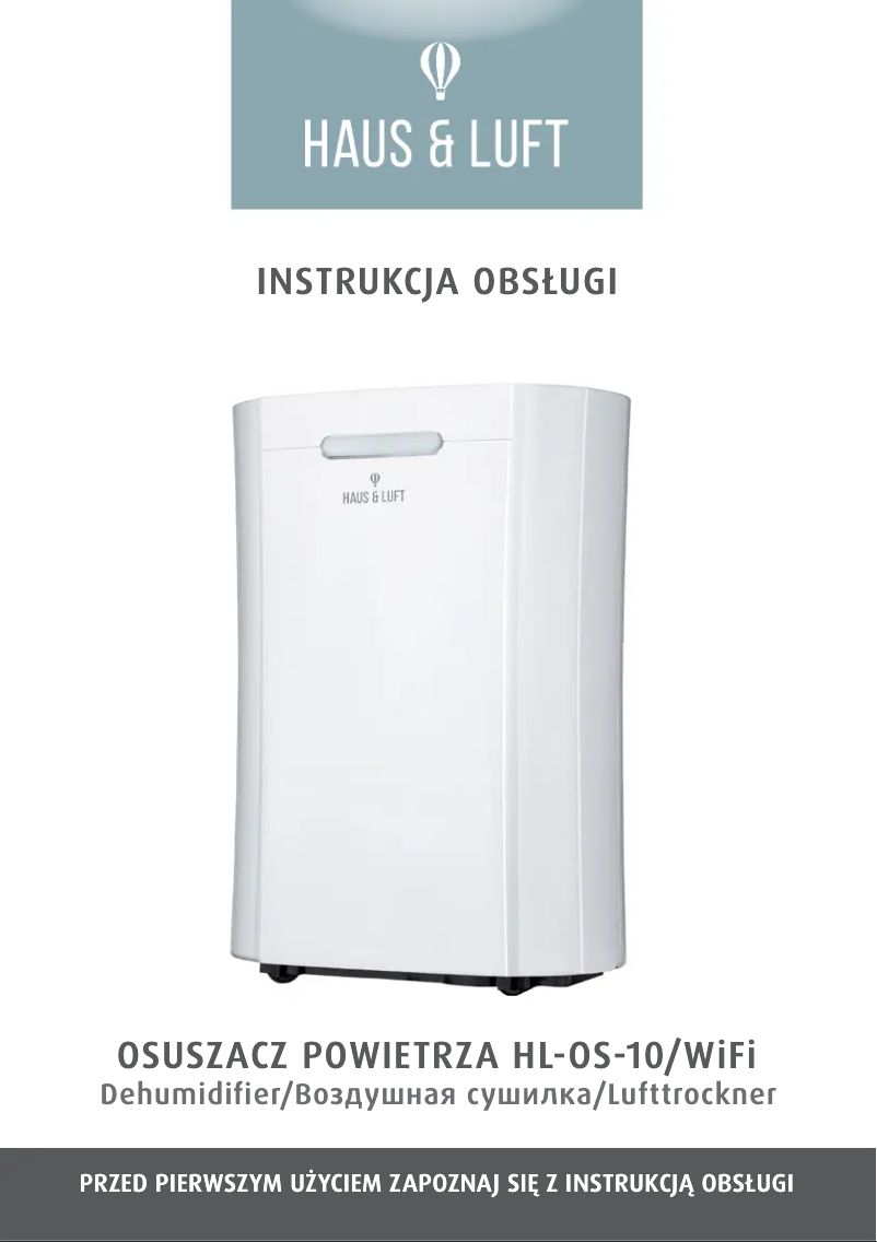 Page 1 de la notice Manuel utilisateur Haus & Luft HL-OS-10/WIFI