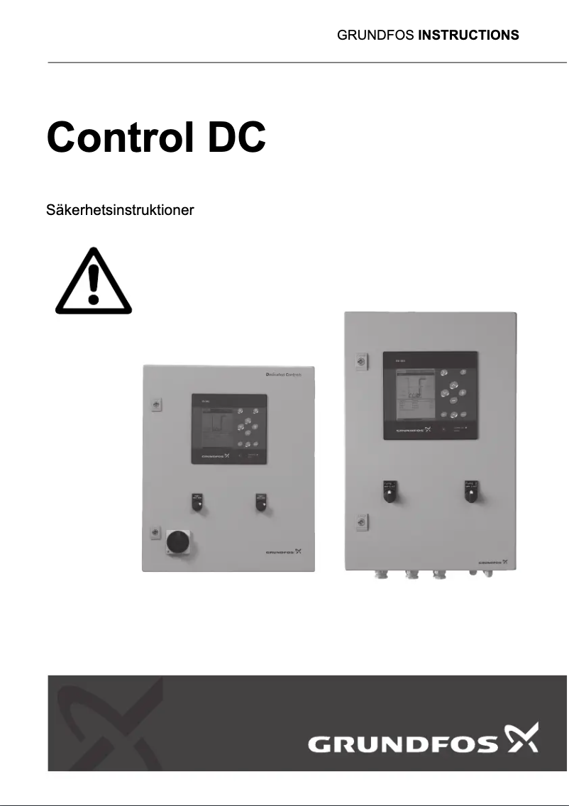 Page n°1 - Instructions / montage Grundfos DCD319