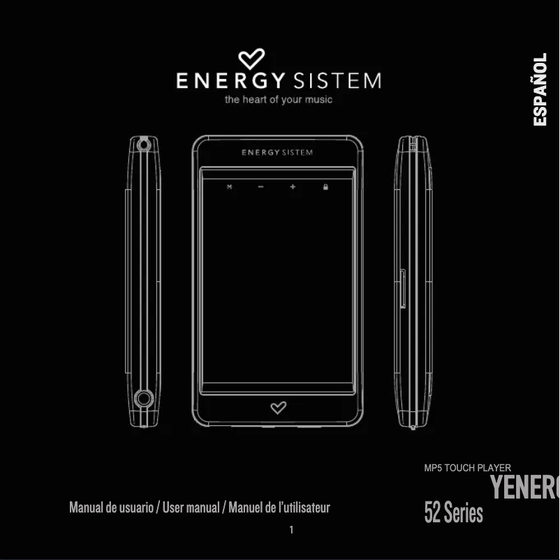 Image de la première page du manuel de l'appareil Energy 5208