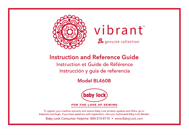 Image de la première page du manuel de l'appareil Vibrant