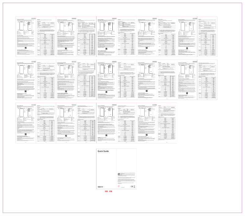 Page 1 de la notice Manuel utilisateur Oppo Reno 12 Pro