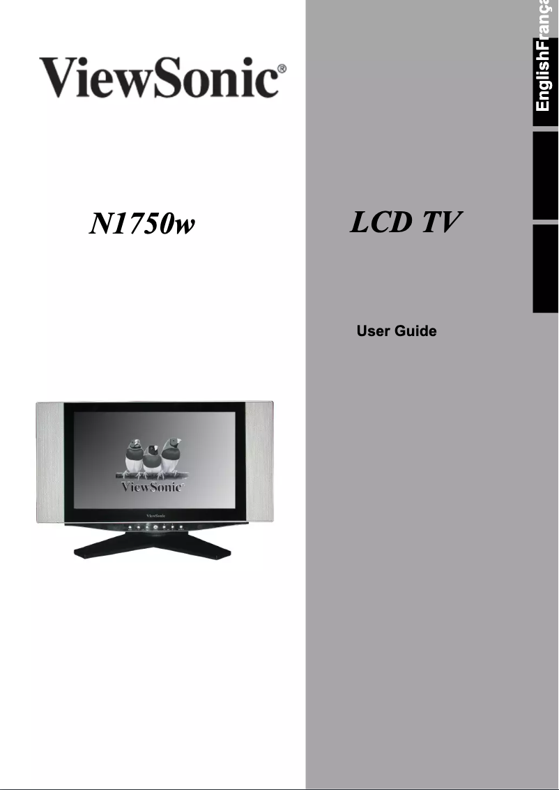 Image de la première page du manuel de l'appareil N1750w